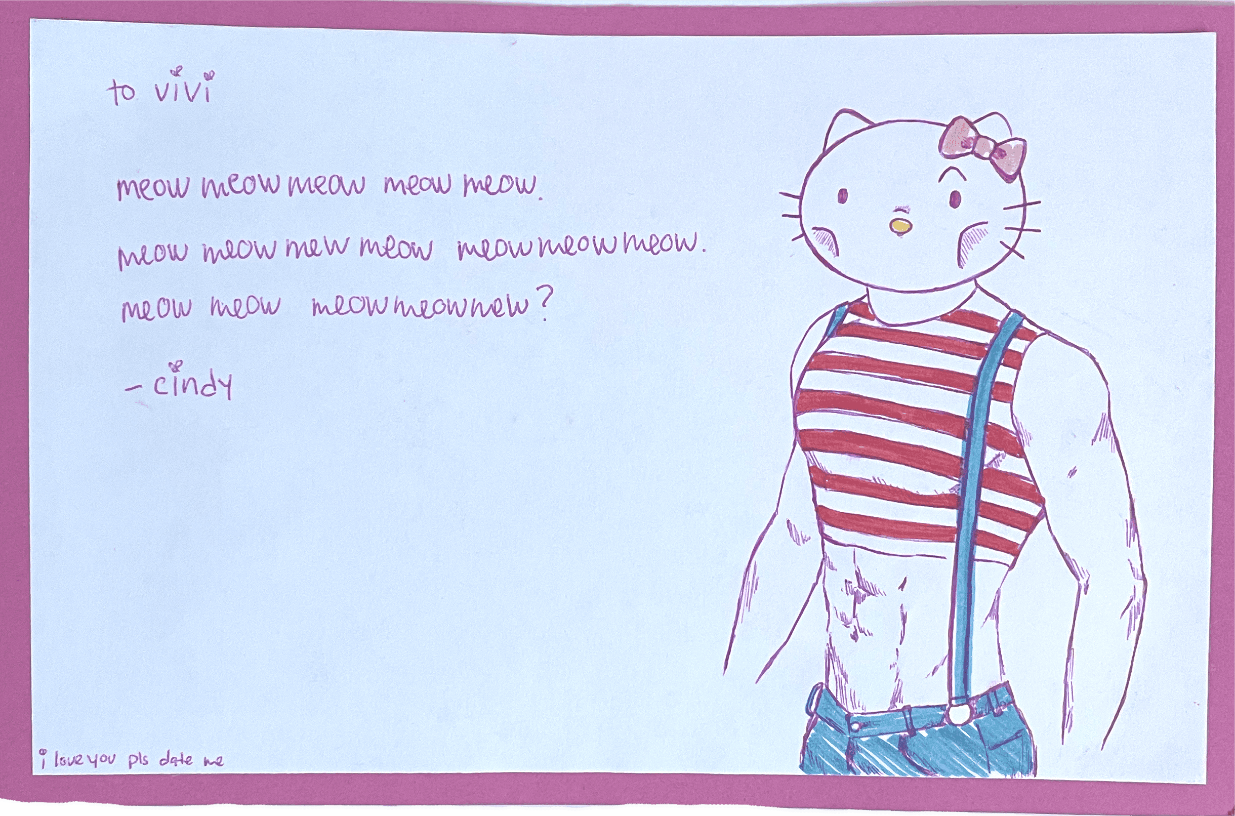 cindy's hello kitty haiku