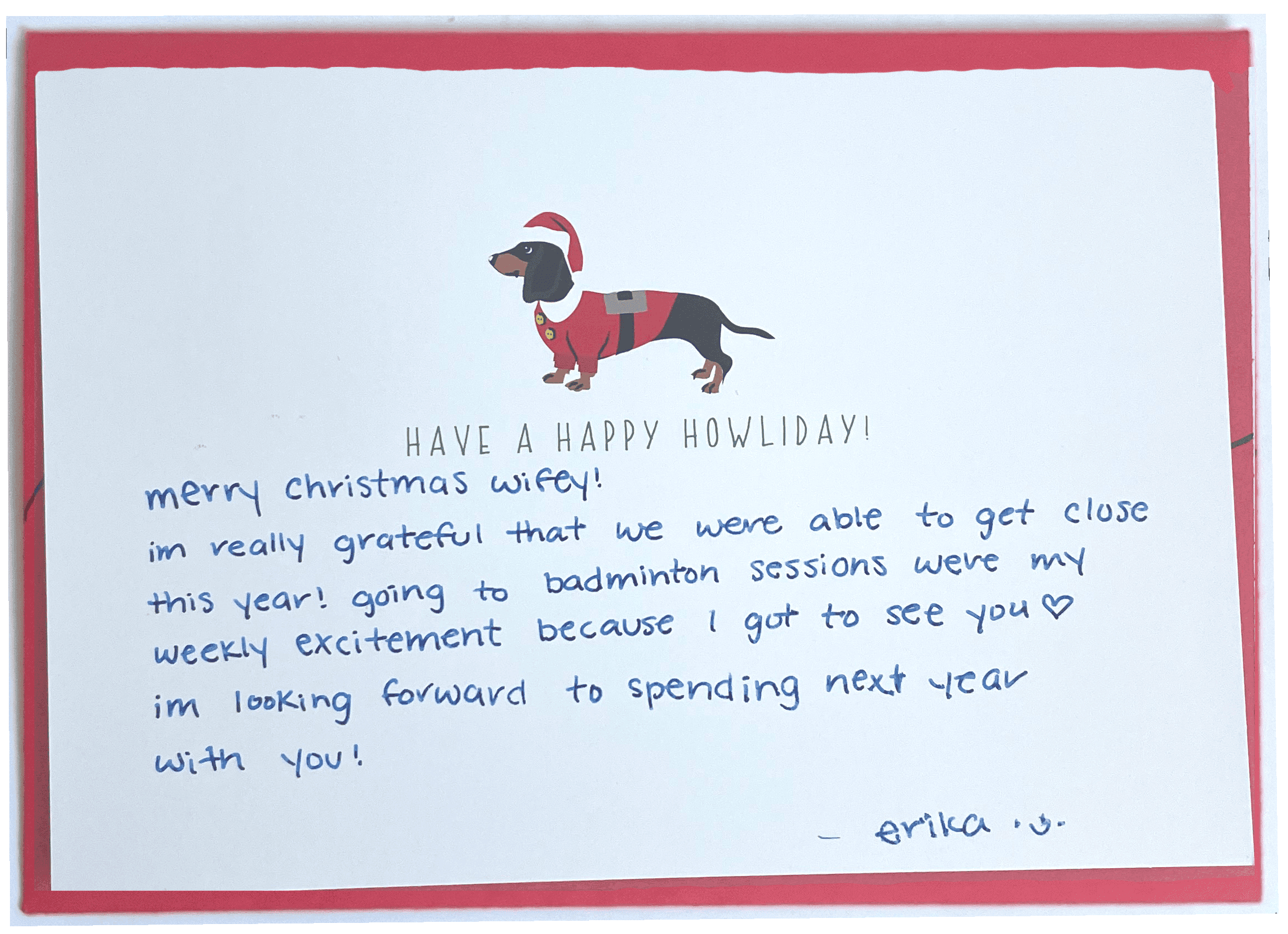 wifey's card to me <3 (hover)