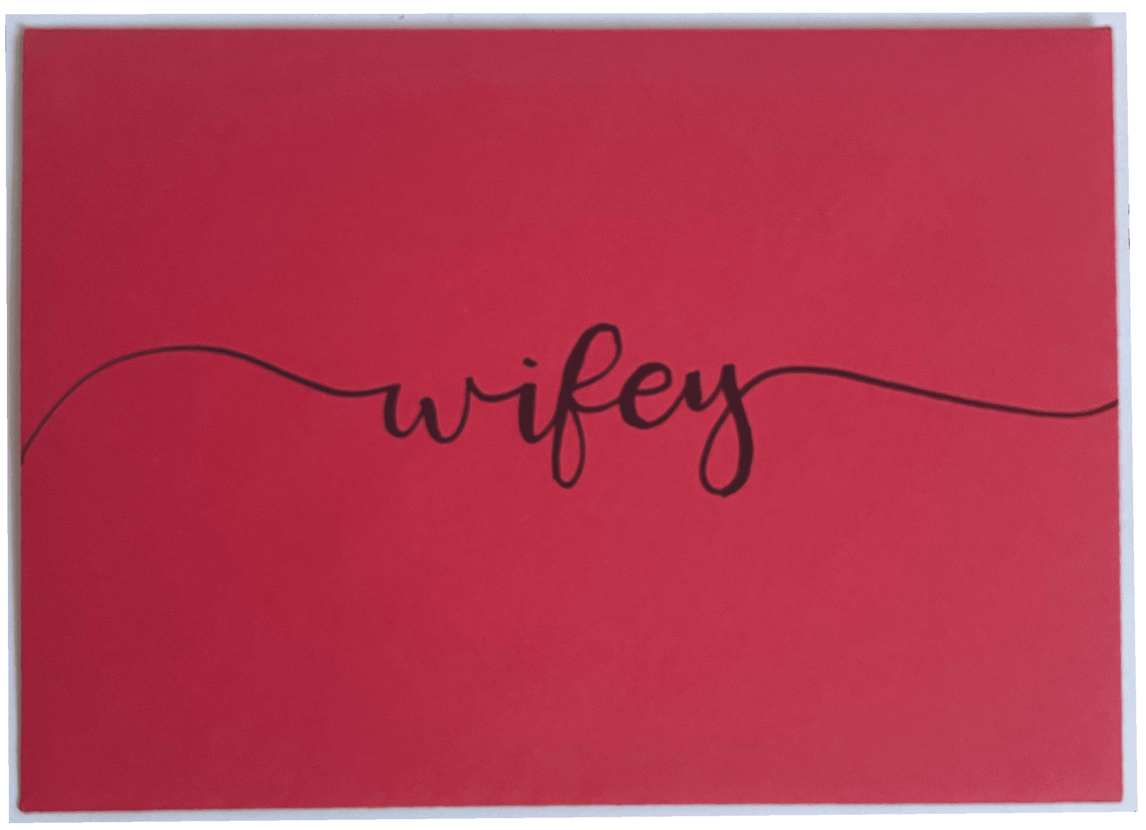 wifey's card to me <3